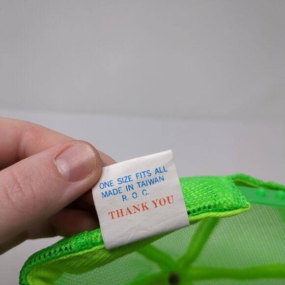 Cabo San Lucas Mexico Fish Rope Trucker Hat Green One Size Mesh Back - Picture 9 of 9